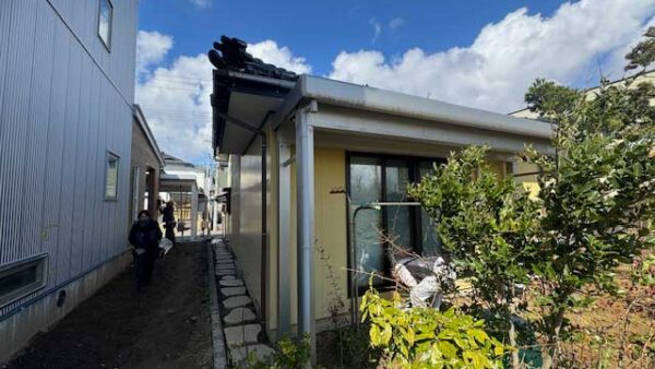 新潟県柏崎市　戸建て沈下修正工事