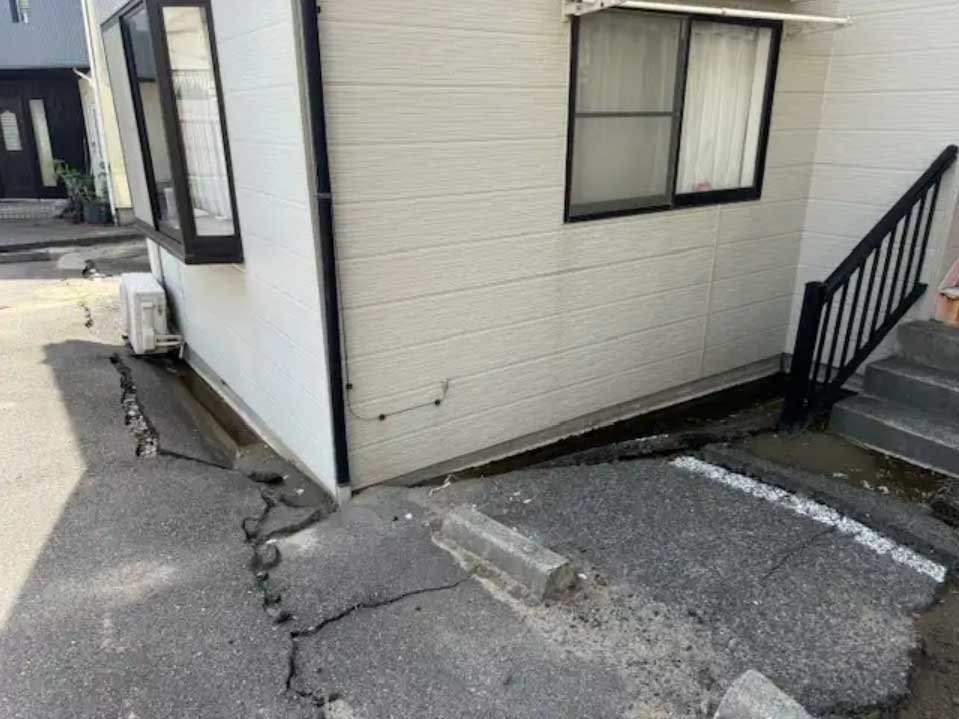 新潟市西区アパート現地調査