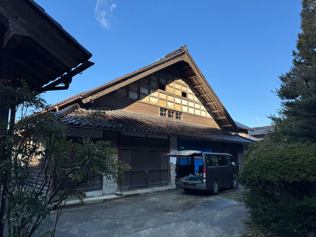志賀町古民家①表玄関から見た状態