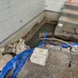 新潟市西区アパート現場