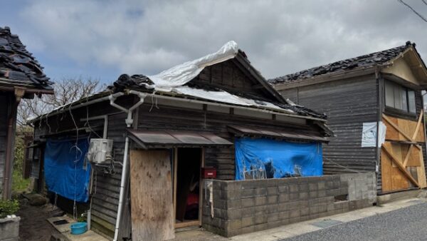 石川県輪島市門前町黒島地区　沈下修正工事